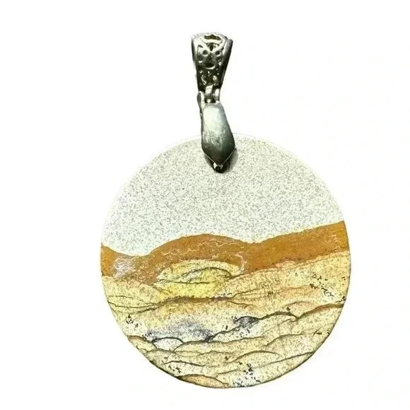 Natural Jasper Pendant - Picture 2 of 2